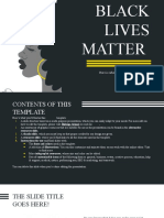 Black Lives Matter - by Slidesgo