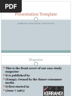 Download Magazine Presentation Template by BearPrior SN54132975 doc pdf