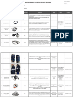 Matriz de EPP Nutricionista Sep 2020