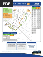 Gautrain Bus Routes and Schedule Midrand | PDF | Bus Transport ...