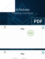 Al Mubader: Technology Done Right