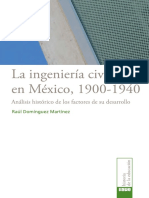 La ingeniería civil en México 1900-1940