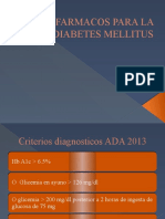 Farmacos para la diabetes