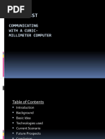 Smart Dust: Communicating With A Cubic-Millimeter Computer