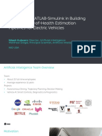 Leveraging MATLAB-Simulink in Building Battery SOH Estimation Pipelines