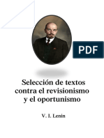V. I. Lenin - Selección de textos contra el revisionismo y el oportunismo (3)