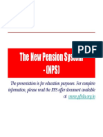 The New Pension System - (NPS) - (NPS)