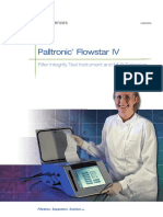 Palltronic Flowstar IV: Filter Integrity Test Instrument and MUX Extension