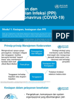 WHO IPC COVID-19 Module1 Indonesian