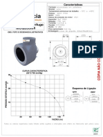 Exaustor - Ficha Tecnica e Curva mcq200