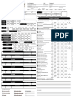 Ficha 2018 Pathfinder Editable