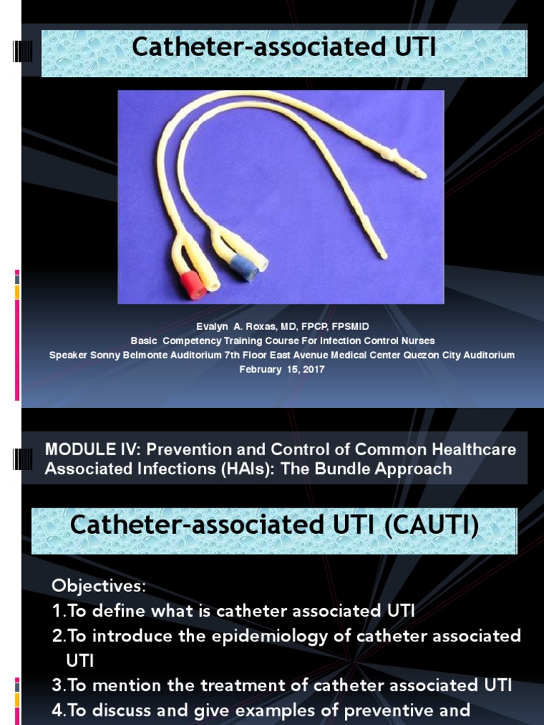 CatheterAssociated UTI PDF Urinary Tract Infection Catheter