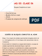 Diseño de bloques completos al azar (BCA