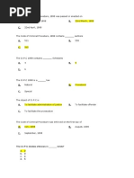 The CR.P.C Divides Offences in - Kinds? A. 2 B. 3 C. 4 D. 5