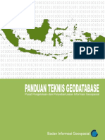 Panduan Teknis Geodatabase