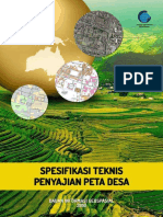 Spesifikasi Teknis Penyajian Peta Desa