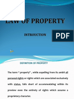 Law of Property - BCAS