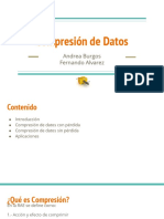 Compresión de datos: tipos y algoritmos