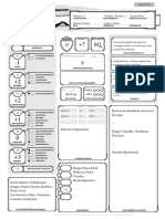 DD 5 - Ficha Alternativa - Feiticeiro - Humano v - Charlatao