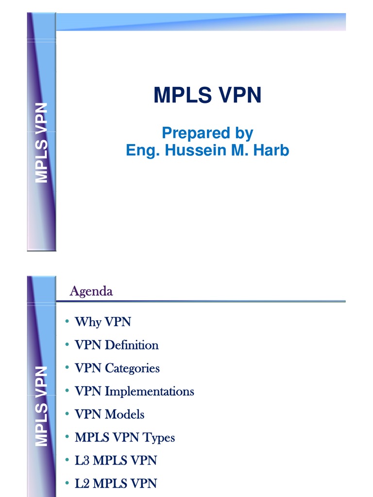 MPLS VPN | PDF | Virtual Private Network | Multiprotocol Label Switching