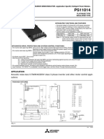 MITSUBISHI SEMICONDUCTOR MODULE COMBINES INVERTER, DRIVE AND PROTECTION