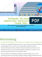 Petunjuk Pelaksanaan Akreditasi - Sosialisasi-071021