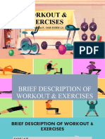 Workout & Exercises: By: Marianne R. Gutib BSHM-2A