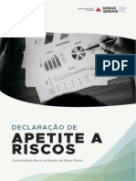 Declaracao de Apetite a Riscos CGE-MG 2021