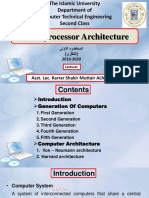 Microprocessor Architecture: Asst. Lec. Karrar Shakir Muttair Alnomani