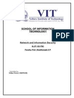 School of Information Technology: Network and Information Security