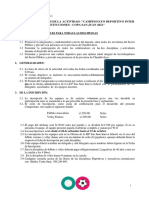 BASES DEL CAMPEONATO DEPORTIVO INTER INSTITUCIONES (1)