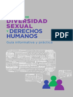 Hablar de Diversidad Sexual y Derechos Humanos.