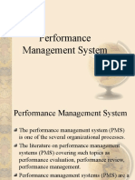 Performance Management System Goals