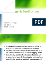 Ecosystems & Equilibrium