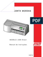 Gerbô Conta A Moedas. Modelo - 2380 Brasil. Manual de Instruções 10067-b