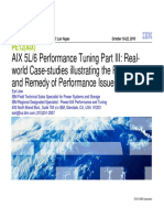 AIX 5L/6 Performance Tuning Part III: Real-World Case-Studies Illustrating The Recognition and Remedy of Performance Issues