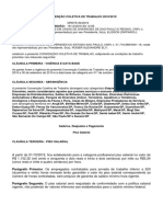 Convenção Coletiva 2018/2019 para Empregados em Casas de Diversões