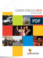 Cuenta Pública 2010