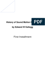 AMI  Recording Sound For Motion Pictures Complete | PDF | Pitch