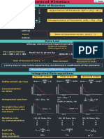 Rate of Reaction: Appearance of Products (P) (P2) - (P1)