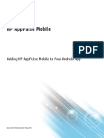 Adding HP Apppulse Mobile To Your Android App