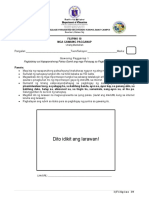 Filipino-10-Performance-Tasks FIRST QUARTER