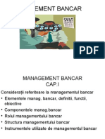 Management Bancar