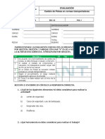 Cambio de poleas en correas transportadoras evaluación