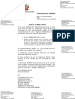 Sentencia declara improcedente demanda de amparo laboral