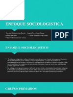 Enfoque Sociologistico