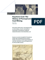 Keystone Coal The History of Pennsylvania Coal Mining