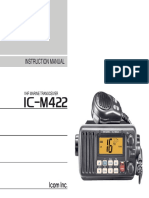 Instruction Manual: VHF Marine Transceiver