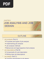 Chapter 3 - Job Analysis and Job Design (STD) 1