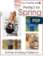 9 Free Knitting Patterns Perfect For Spring